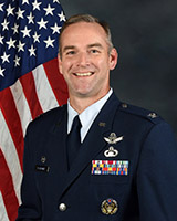 Official Portrait of Colonel Barcomb
